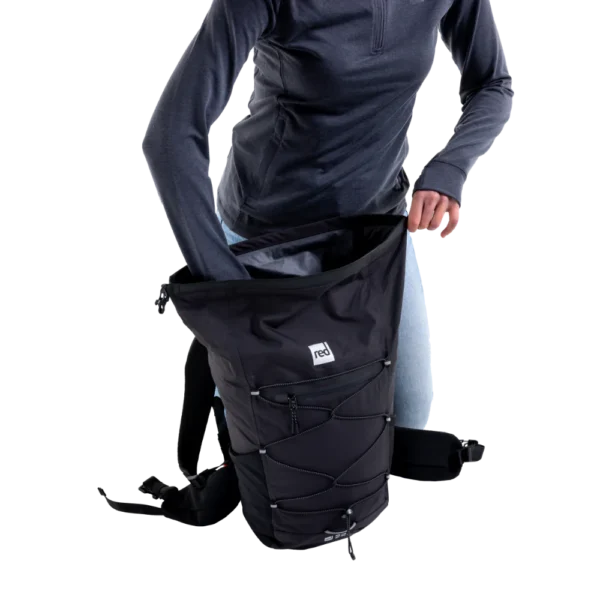Red Original 22L Kevyt ja Vedenpitävä Reppu – Obsidian Black