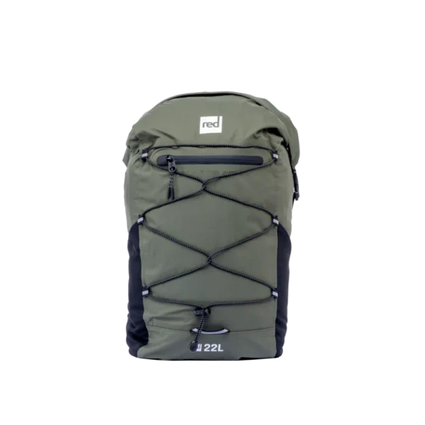 Red Original 22L kevyt ja vedenpitävä reppu - Olive Green