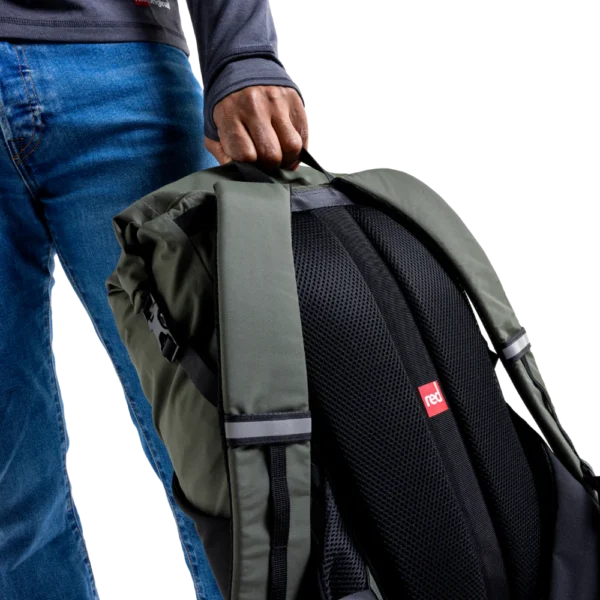 Red Original 22L kevyt ja vedenpitävä reppu - Olive Green