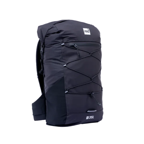 Red Original 35L kevyt ja vedenpitävä reppu – Obsidian Black