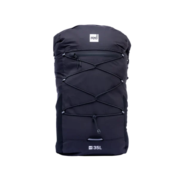 Red Original 35L kevyt ja vedenpitävä reppu – Obsidian Black