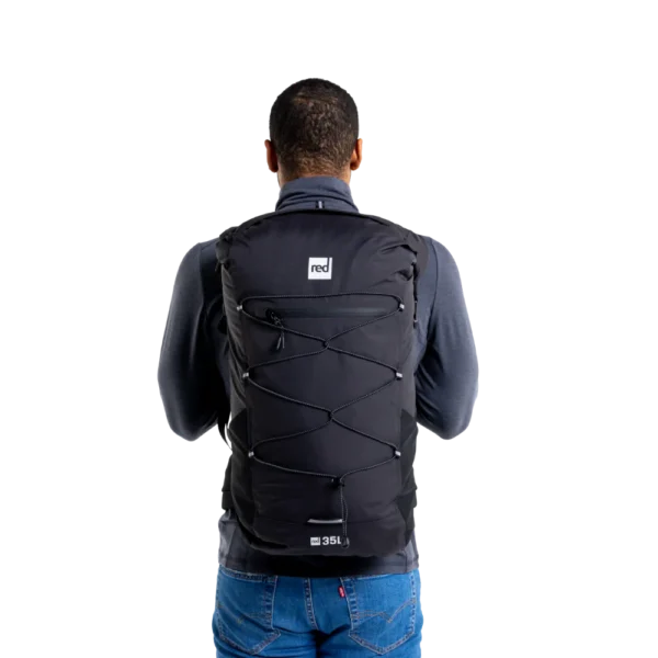 Red Original 35L kevyt ja vedenpitävä reppu – Obsidian Black