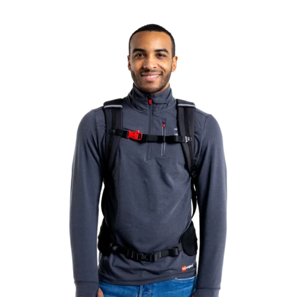 Red Original 35L kevyt ja vedenpitävä reppu – Obsidian Black