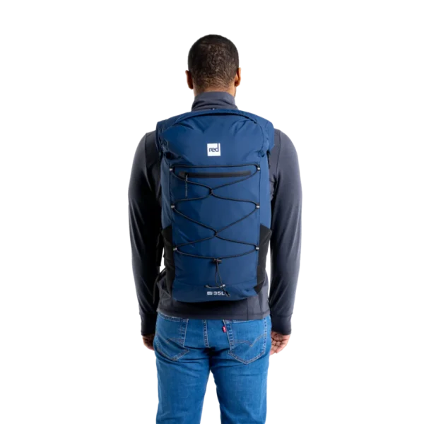 Red Original 35L kevyt ja vedenpitävä reppu - Ocean Blue - Image 6