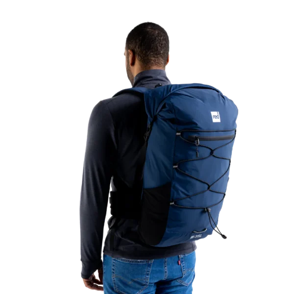 Red Original 35L kevyt ja vedenpitävä reppu - Ocean Blue - Image 7