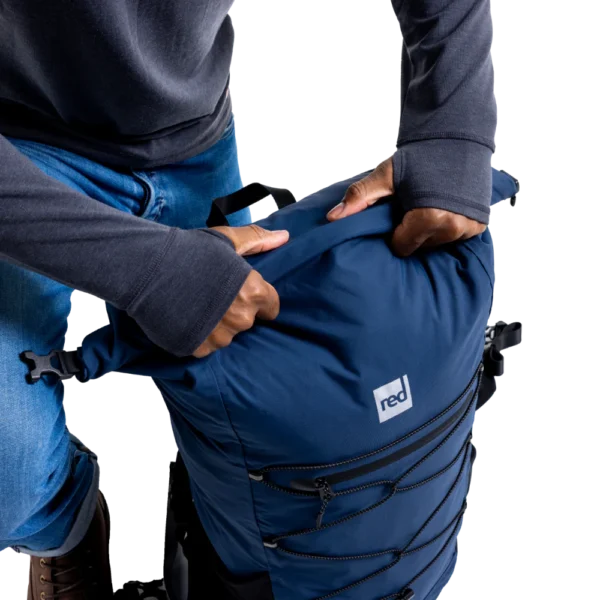 Red Original 35L kevyt ja vedenpitävä reppu - Ocean Blue - Image 8