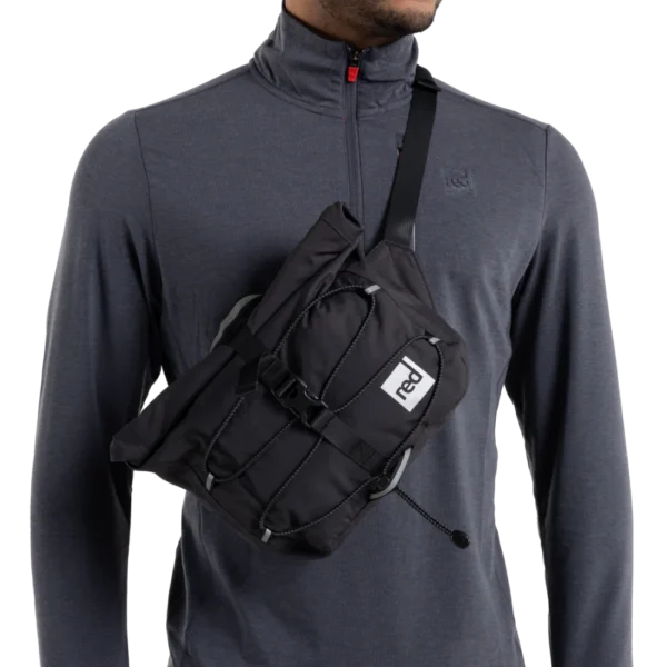 Red Original 7L Kevyt ja Vedenpitävä Crossbody-laukku – Obsidian Black