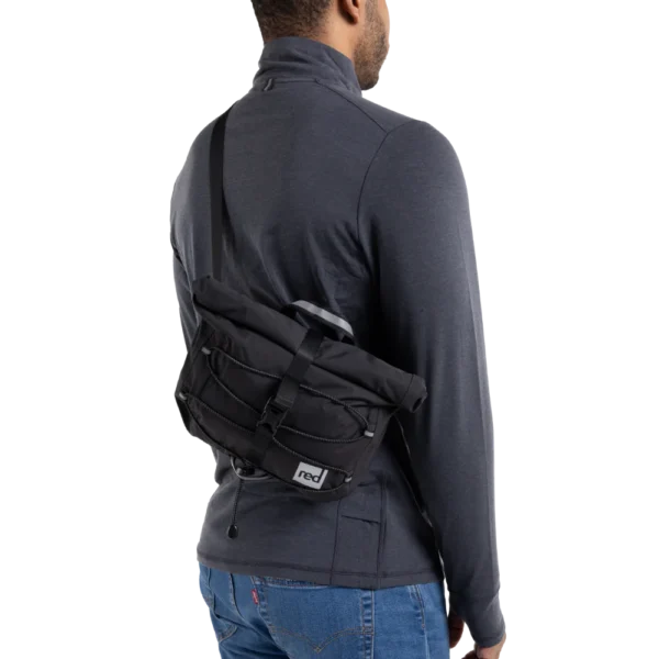 Red Original 7L Kevyt ja Vedenpitävä Crossbody-laukku – Obsidian Black