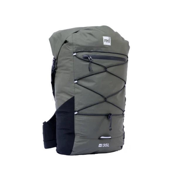 Red Original Lightweight Waterproof Backpack 35L – Olive Green